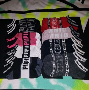 PINK Accessories - 8 pairs of PINK socks PINK Accessories - 8 pairs of PINK socks